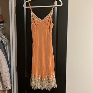 NWT Zara lingerie slip dress